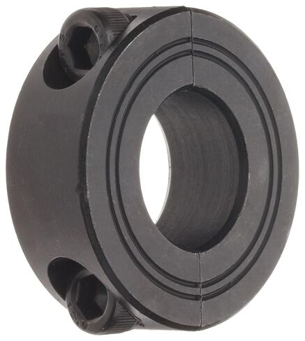 M2C-20 Black Oxide Plated Steel Two-Piece Clamping Collar, Metric, 20mm Bore Size, 40mm Outside Diameter, M6 x 16mm Set Screw in Saudi Arabia