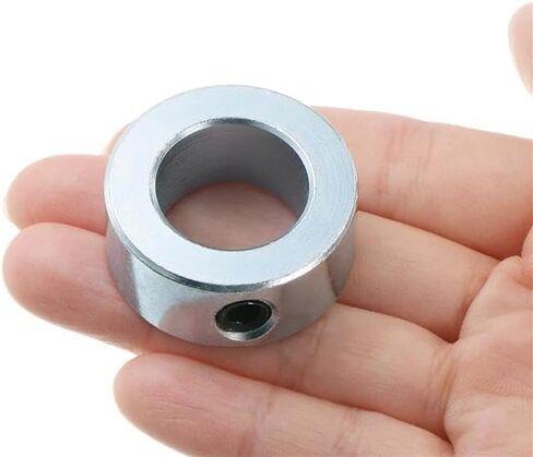 HQRP 4-Pack 3/4" أطواق عمود فولاذي صلب مع طلاء مطلي بالزنك - أطواق عمود متينة مناسبة للآلات والاستخدام الصناعي in Kuwait