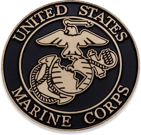 USMC Golf Divot Tool Plus Ball Markers - US Marine Corps Military Golf Ball Marker & Tool - Designed by Marines for Marines - Officially Licensed in Saudi Arabia
