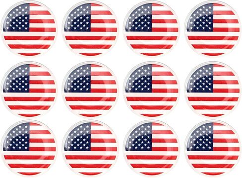 Golf Ball Marker, 12 Pack, Golf Accessories for Men, Women, Kids, Golf Bag Essentials in Kuwait