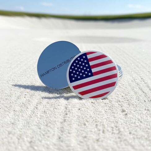 Golf Ball Marker, 12 Pack, Golf Accessories for Men, Women, Kids, Golf Bag Essentials in Kuwait