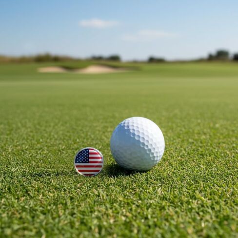 Golf Ball Marker, 12 Pack, Golf Accessories for Men, Women, Kids, Golf Bag Essentials in Kuwait