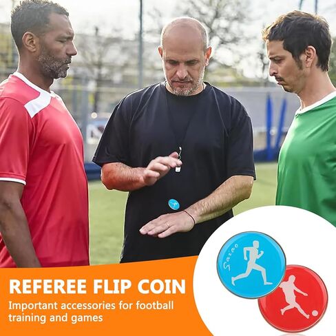 تشتمل مجموعة أدوات حكم كرة القدم على قطعتين من أعلام كرة القدم ذات المربعات، وبطاقات مرجعية باللون الأحمر والأصفر مع دفتر ملاحظات وقلم رصاص، وصفارة حكم من الفولاذ المقاوم للصدأ للمدرب، وزعنفة للعملات المعدنية مع حقيبة تخزين in Kuwait