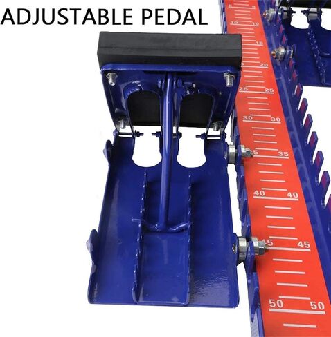 School and Training Starting Blocks, Aluminum Alloy Running Blocks Come with 6 Plastic Track Spikes and 2 Sand Spikes for Plastic Track Cinder Tracks,Blue, Blue in Saudi Arabia