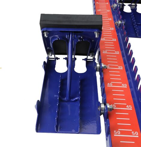 School and Training Starting Blocks, Aluminum Alloy Running Blocks Come with 6 Plastic Track Spikes and 2 Sand Spikes for Plastic Track Cinder Tracks,Blue, Blue in Saudi Arabia