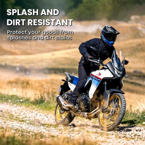 Waterproof Dirtbike Handlebar Bag | Compact Motorcycle Handle Bar Storage Pouch | Universal Fit Dirt Bike Bag for Trail & Adventure Riding | Durable Surron Bar Bag in Kuwait