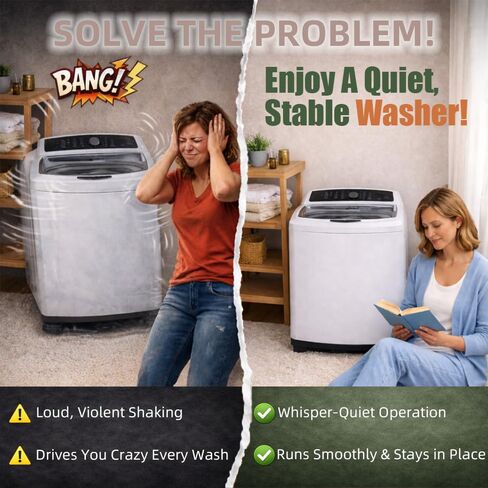 شحم تخميد لقضبان تعليق الغسالة، 100 جرام لزوجة عالية 35000 CST مع 16 حشوة إسفنجية (أحمر وأبيض) - إصلاح DIY للاهتزاز والمشي والغسالات المزعجة in Kuwait