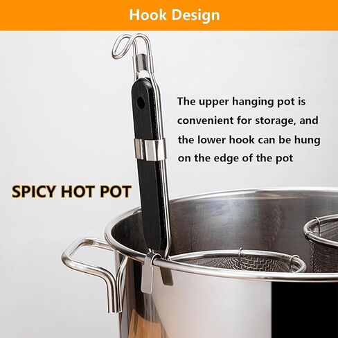 Commercial Pasta Cooker Set, Stainless Steel Spaghetti Noodle Pot with Strainer Basket, 2 Baking Trays, Stock Pot, Divider, Hanging Lid for Induction, Gas & Electric Stoves in Kuwait