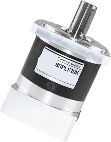 نسبة 80PLF 3:1 5:1 10:1 20:1 40:1 Nema 33 محرك متدرج 80 مم 750 وات 1 كيلو وات مخفض سرعة مؤازر كوكبي دقيق (مدخل 14 مم (خطوة)، نسبة 9) in Kuwait