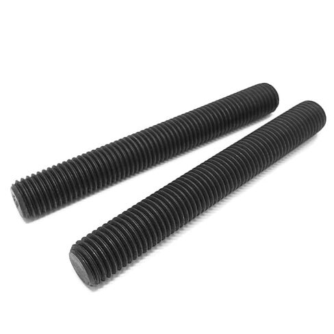 (4 Pieces) 1/2-13x2-1/2 Fully Threaded Alloy B7 Stud UNC Coarse Full Threads Plain & Oil in Saudi Arabia
