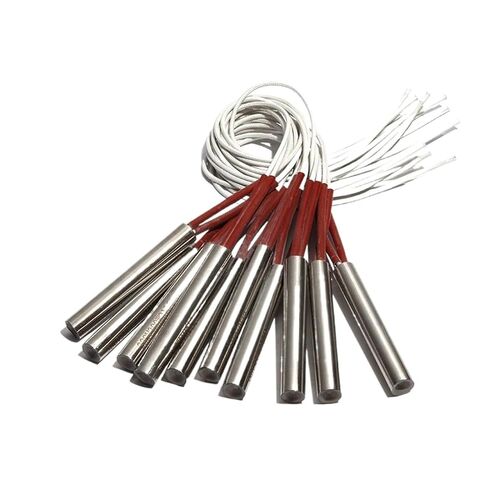 10pcs Heater 6mm x 50-60mm 110V/220V/380V 100W-110W 304 Stainless Steel for Molds(380V,110W 6x60mm) in Saudi Arabia