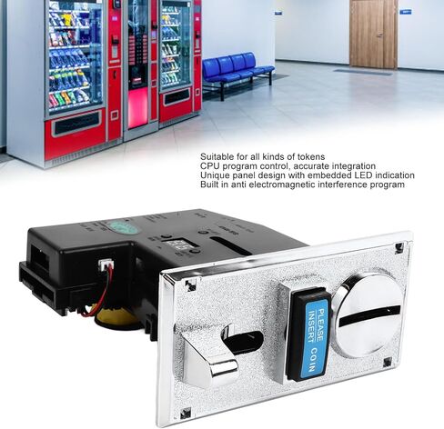 Smart Acceptor, Multi Selector, High Accuracy Slot Acceptor for Game Mechanism Vending Machine in Saudi Arabia