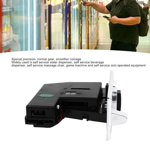 Game Slot Acceptor, Multi Acceptor Selector Smart High Accuracy for Game for Vending Machines, Washing Machines, and Parking Lots in Saudi Arabia