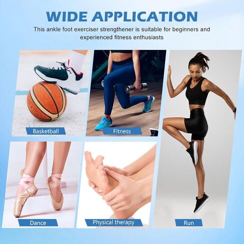 لوح توازن الكاحل، مدرب تقوية القدم مع 12 قطعة من الكرات - سعة قصوى 300 رطل، تعديل إمالة 18-30 درجة، لوح تمايل خشبي غير قابل للانزلاق للتدريب على ثبات الكاحل والقلب in Kuwait