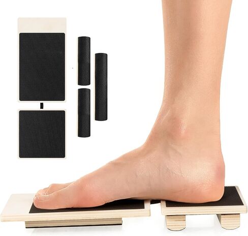 Enmja Ankle Balance Board, Foot Strengthener Exerciser for Sprained, Foot Stability Trainer, Single Leg Foot Stretcher, Posture Corrector, Physical Therapy for Plantar Fasciitis Relief in Kuwait