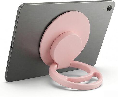 Universal Tablet Stand, Back Mounted Handheld Stand, Rotates 360 Degrees, Adjusts Multiple Angles for iPad/Galaxy Tab and All 7-11" Tablets(Black) in Kuwait