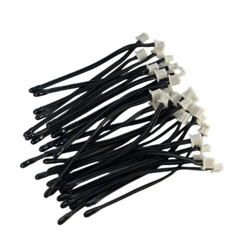 10Pcs NTC Thermistor Epoxy Probe MF52D 103F3950 10K ohm 3950B 1% Length 55mm 2.17 Inch Temperature Sensor with SH1.25 2Pin Terminal in Saudi Arabia