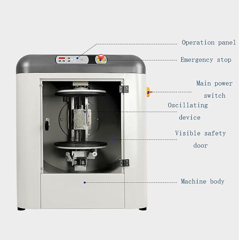 Fully Automatic Rotary Paint Mixer for Glue Paint Paste Mixing Blending Equipment Lab Test Max. Mixing Range 5.28Gal 110V 750W in Saudi Arabia