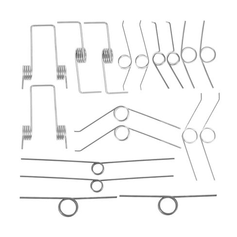 Garbage Can Spring Replacement 18pcs Torsional Springs for Small Trash can Lid Easy Installation Compatible with Various Sizes in Saudi Arabia