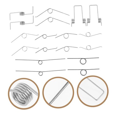 Garbage Can Spring Replacement 18pcs Torsional Springs for Small Trash can Lid Easy Installation Compatible with Various Sizes in Saudi Arabia