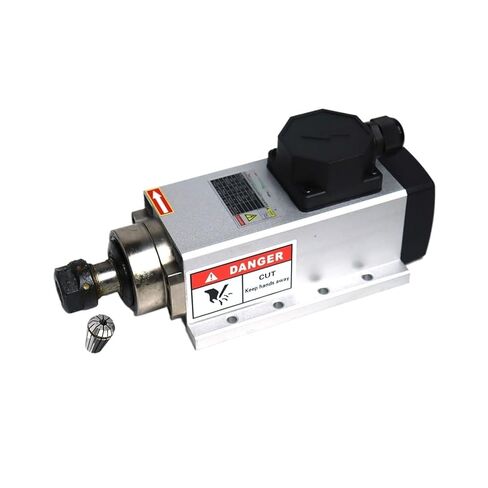 2.2kw air-Cooled Square Spindle Motor 220V 24000rpm ER20 runout 0.01mm Steel Bearing(380V) in Saudi Arabia