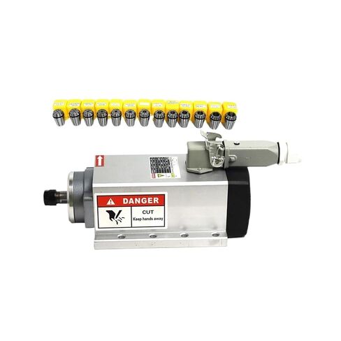 2.2KW air-Cooled Spindle 2200W 220V CNC Motor + 13 ER20 Chucks (1-13mm)(220V,Junction Box) in Saudi Arabia