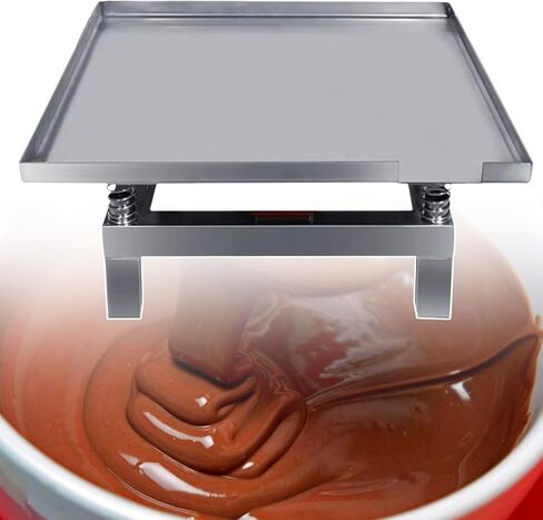 Uweione 50x50CM Small Chocolate Vibration Table - Electric Stainless Steel Vibration Test Bench for Precise Compaction and Testing in Laboratories and Manufacturing in Saudi Arabia