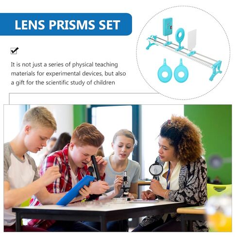 Optical Bench Experimental Platform for Physics Teaching Removable Easy to Assemble Scaled Rails for Observations for School Optical Experiments Lightweight Design for Easy Storage in Saudi Arabia