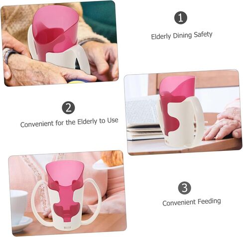 Hot Drink Cups Straw Cup for Adults Choking Prevention for Bedridden Convalescent Patients for Elderly in Saudi Arabia