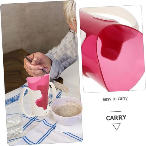 OUNONA Adaptive Utensils Nursing Cup Convalescent Feeding Cup for Bedridden Patients Safety Features in Saudi Arabia