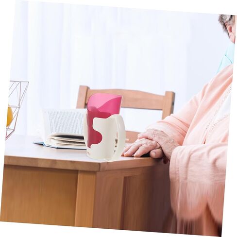 OUNONA Adaptive Utensils Nursing Cup Convalescent Feeding Cup for Bedridden Patients Safety Features in Saudi Arabia