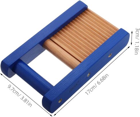 SUPVOX Wooden Hand Musical Scraper Board for Interactive Musical Instrument for Early Education Enhances Creativity Sensory Development for Group Activities and Music Learning in Saudi Arabia
