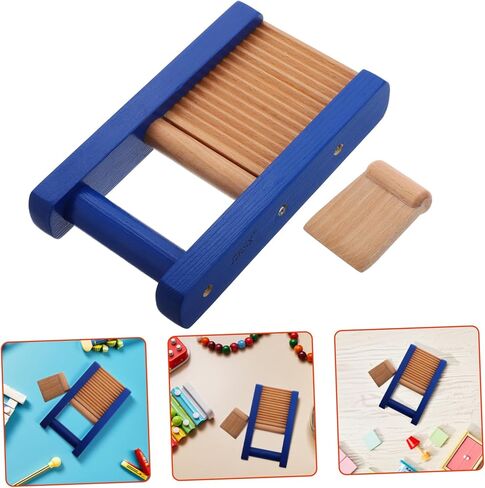 SUPVOX Wooden Hand Musical Scraper Board for Interactive Musical Instrument for Early Education Enhances Creativity Sensory Development for Group Activities and Music Learning in Saudi Arabia
