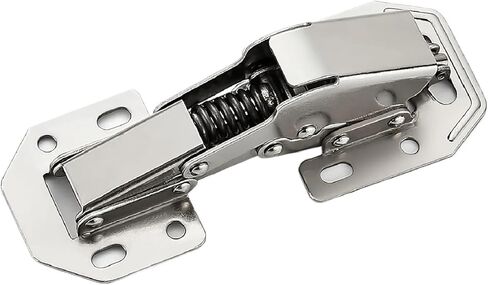 مفصلات خزانة مقاس 4 بوصات أثاث من النيكل اللامع 10 قطع in Kuwait