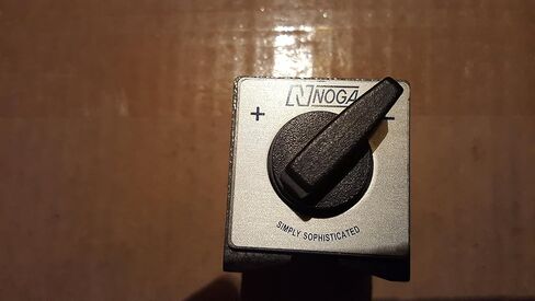 NOGA Magnetic Holder Bed - Model: DG0038 AUTO POWER: On/off switch HOLDING POWER: 220 lbs. With 8mm Thread Dimensions: 2" x 3" x 2-3/16" in Saudi Arabia