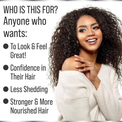 11-in-1 Vegan Hair Growth Vitamins for Thinning & Brittle Hair – Advanced Vitamin Complex with 5000mcg Biotin, Pumpkin Seed, Zinc. Supports Thicker, Healthier-Looking Scalp for Women & Men in Kuwait