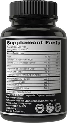 11-in-1 Vegan Hair Growth Vitamins for Thinning & Brittle Hair – Advanced Vitamin Complex with 5000mcg Biotin, Pumpkin Seed, Zinc. Supports Thicker, Healthier-Looking Scalp for Women & Men in Kuwait