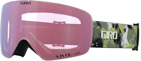 Giro Contour RS Adult Snow Goggles - Green Cloud Strap with Vivid Envy/InfraredLenses in Saudi Arabia