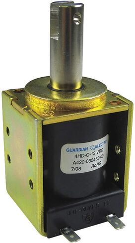 Solenoid, Box Frame, Pull, Continuous - 4HD-C-24D in Saudi Arabia