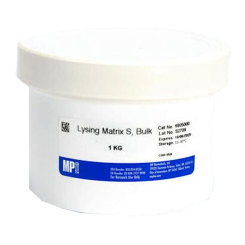 116925000 Lysing Matrix, Type S, Bulk, 1Kg Weight in Saudi Arabia