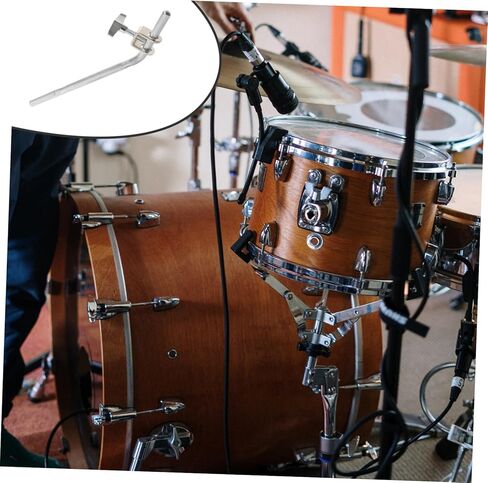 Cowbell Stand Mount Clamp Drum Set Accessory Metal Holder for Small Cowbell in Saudi Arabia