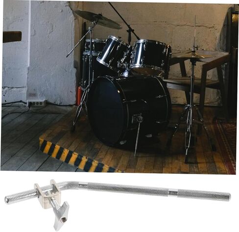 Cowbell Stand Mount Clamp Drum Set Accessory Metal Holder for Small Cowbell in Saudi Arabia