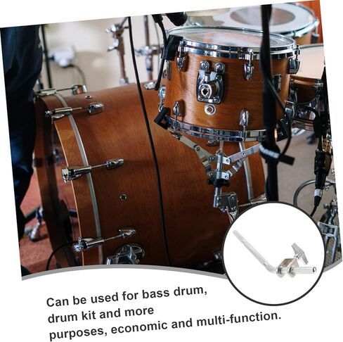 Cowbell Stand Mount Clamp Drum Set Accessory Metal Holder for Small Cowbell in Saudi Arabia