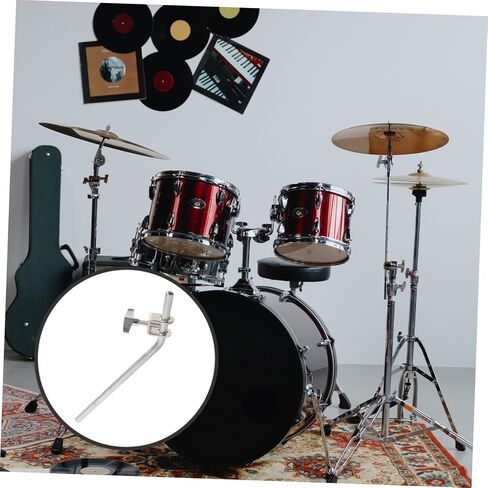 Cowbell Stand Mount Clamp Drum Set Accessory Metal Holder for Small Cowbell in Saudi Arabia