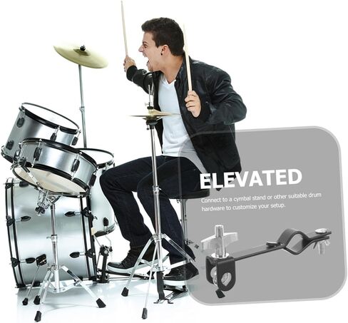 Cowbell Mounting Bracket Drum Cowbell Mounting Clamp Drum Percussion Accessory in Saudi Arabia