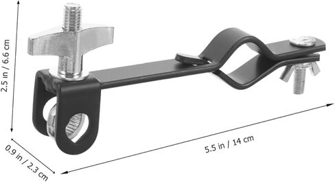 Cowbell Mounting Bracket Drum Cowbell Mounting Clamp Drum Percussion Accessory in Saudi Arabia