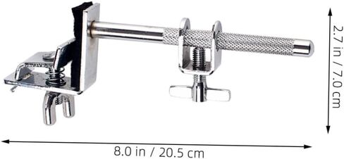 VICASKY Bass Drum Mounted Cowbell Holder Wc51 Drum Set Accessory Clamp Parallel Jaws in Saudi Arabia