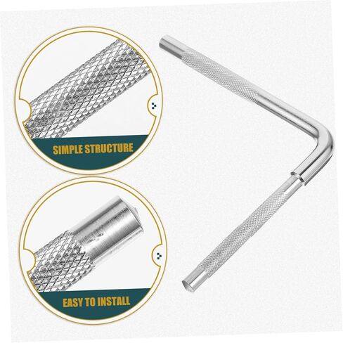 SHOWERORO Drum Cymbals Cowbell Mount Bracket Clip Holder with l Shape Bracket for Drum Set in Saudi Arabia
