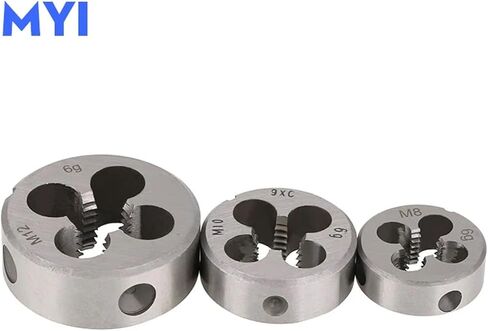 1PCS M10-M14 M15 M16 M17 M18 M19 M20 M21*0.5 0.75 1 1.25 1.5mm Metric Right Hand Die Threading Tools For Mold Machining(2.5,M19) in Saudi Arabia