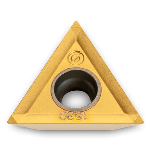 5110213 General Purpose Insert TFLT15T303N IN2530 Triangular 3 Indexes for FAK Tool 82° & 90° Steel (Pack of 1) in Saudi Arabia